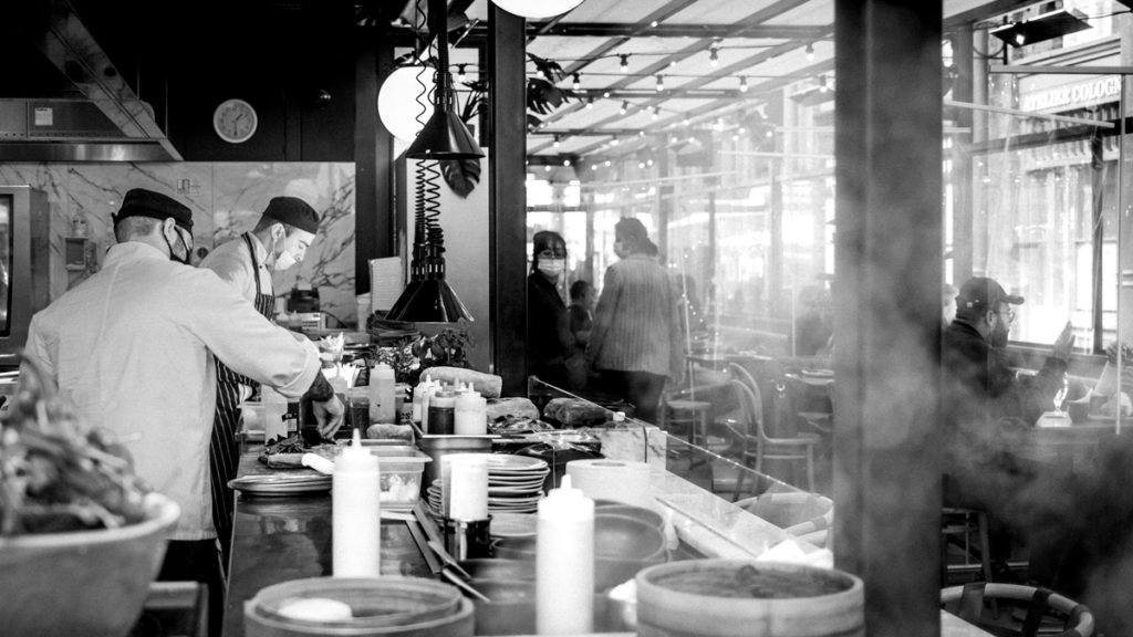 cuisine ouverte chaleur